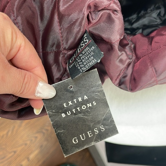 ♡Men's Guess pea coat, brand new size XL - Picture 6 of 6